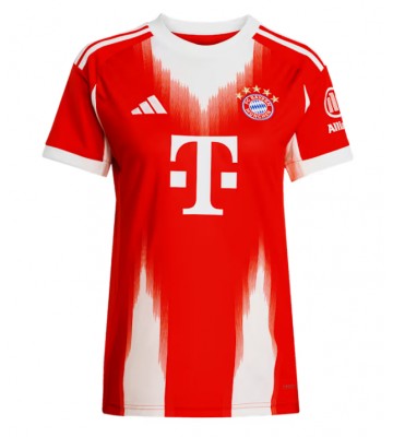 Bayern Munich Hjemmebanetrøje Dame 2025-26 Kortærmet